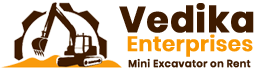 Vedika Enterprises Mini Excavator Rental Services